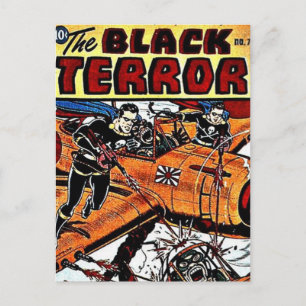 Streifen aus Vintagem Comic - Postkarte