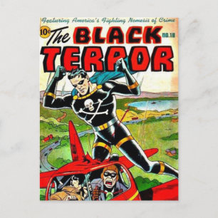 Streifen aus Vintagem Comic - Postkarte