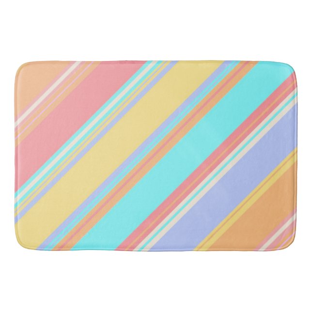Streifen Badematte (Vorderseite)