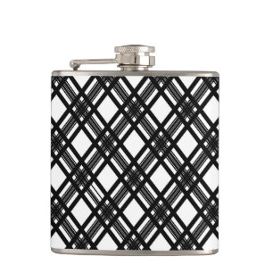 Streifen-Beschaffenheit Flachmann