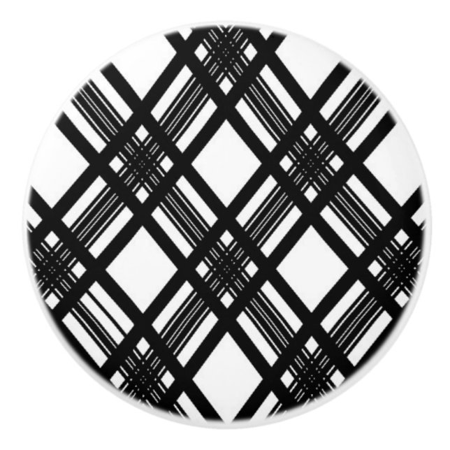 Streifen-Beschaffenheit Keramikknauf (Vorderseite)