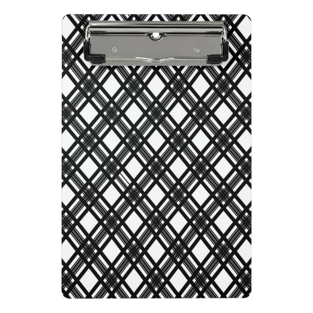 Streifen-Beschaffenheit Mini Klemmbrett (Vorderseite)