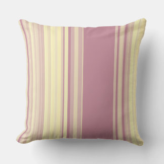 Streifen Blasspüree/Weizenblendwirbel Kissen