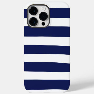Streifen - blau und weiß Case-Mate iPhone 14 pro max hülle