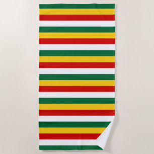 Streifen der Suriname-Flagge Strandtuch