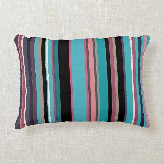 Streifen des Horizonts 2 Dekokissen (Vorderseite)