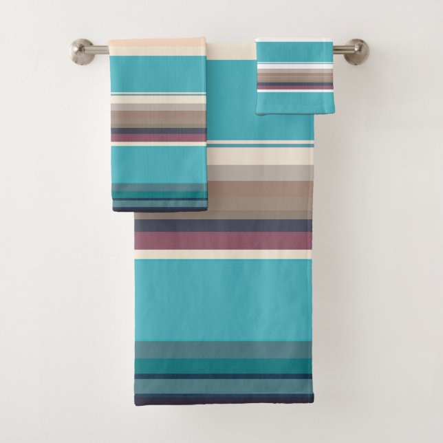 Streifen des Horizonts Badhandtuch Set (Insitu)