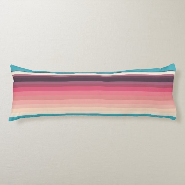 Streifen des Horizonts Seitenschläferkissen (Vorderseite)