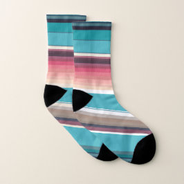 Streifen des Horizonts Socken