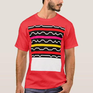 Streifen Farben BAUHAUS 1 T-Shirt