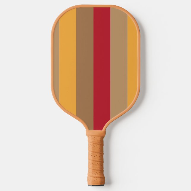Streifen farbige vertikale Streifen Pickleball Schläger (Vorderseite)