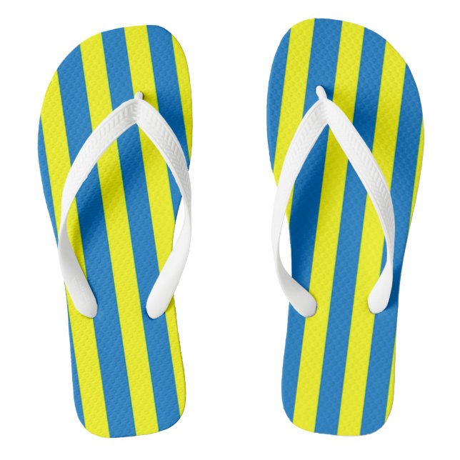 Streifen Flip Flops (Fußbett)