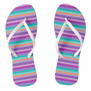 Streifen Flip Flops