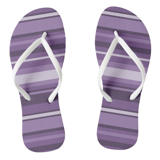 Streifen Flip Flops (Fußbett)
