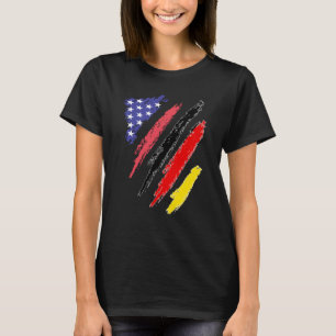 Streifen für die Herzenflagge von Patriot T-Shirt