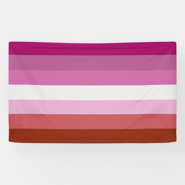 Streifen für Lesben-Stolz Banner (Horizontal)