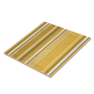 Streifen-Gelb Fliese