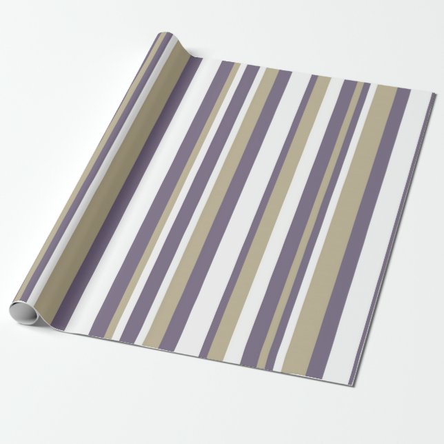 Streifen Geschenkpapier (Ungerollt)
