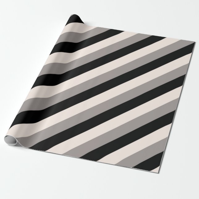 Streifen Geschenkpapier (Ungerollt)
