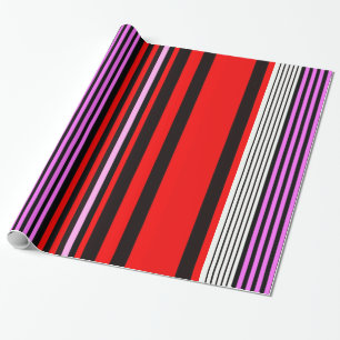 Streifen Geschenkpapier