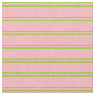 Streifen grün und leicht rosa stoff