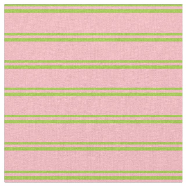 Streifen grün und leicht rosa stoff (Nahaufnahme)