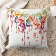 STREIFEN HÜBSCHER WASSERFARBENER BLUME