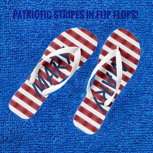 Streifen in Abstrakten Flip Flops (Von Creator hochgeladen)