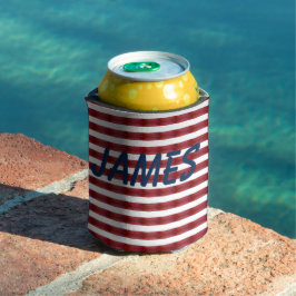 Streifen in Abstrakter Dose Dosenkühler
