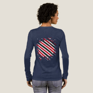 Streifen in Bewegung Tri-Blend Shirt