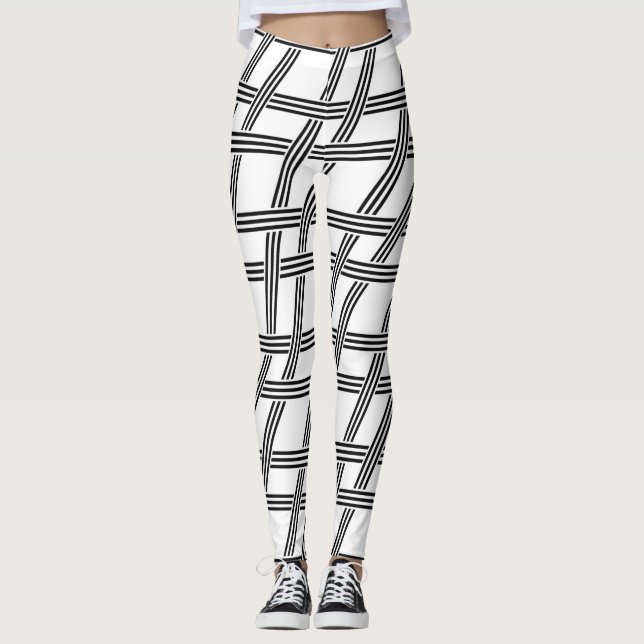Streifen in Leggings (Vorderseite)