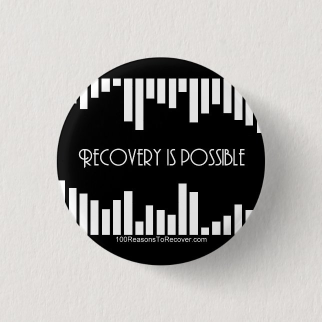 Streifen-Knopf-Button klein Button (Vorderseite)