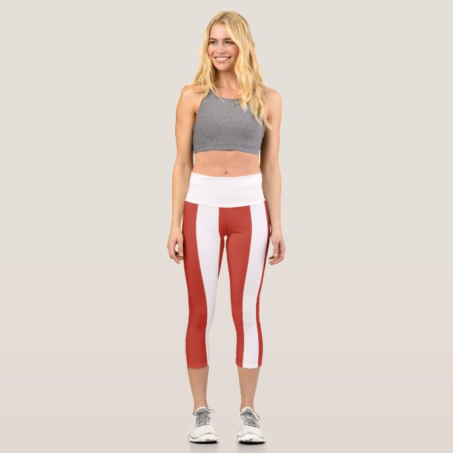 Streifen Leggings (Vorderseite)