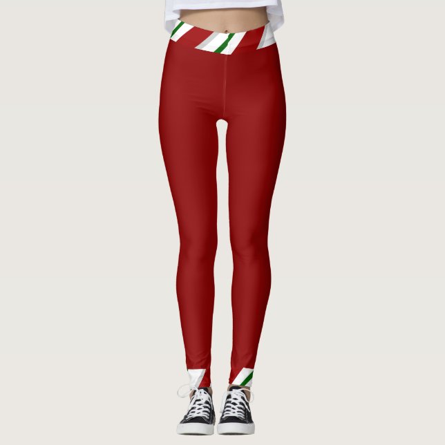 Streifen Leggings (Vorderseite)