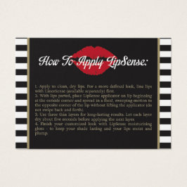 Streifen - Lippen - Gold - Anbringen - Tipps