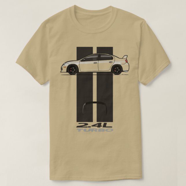 Streifen Multicolor B BW T-Shirt (Design vorne)