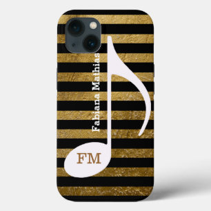 Streifen Musiknote Personalisiert Case-Mate iPhone Hülle
