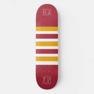 Streifen Muster benutzerdefinierte Skateboards für
