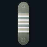 Streifen Muster benutzerdefinierte Skateboards für<br><div class="desc">Ändern Sie das Textfeld in das gewollt Textfeld. Sie können auch den Schriftart und seine Größe und Farbe ändern,  indem Sie die Funktion "Anpassen" verwenden,  sowie weitere Textfelder hinzufügen,  wenn Sie möchten. Sehen Sie in meinem Geschäft für weitere Artikel mit und Farbwahl von diesem Design.</div>