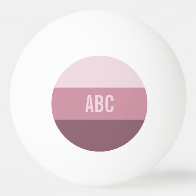 Streifen Muster Maßgeschneiderte Tischtennisbälle Tischtennisball (Vorderseite)