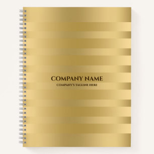 Streifen-Muster Notizbuch