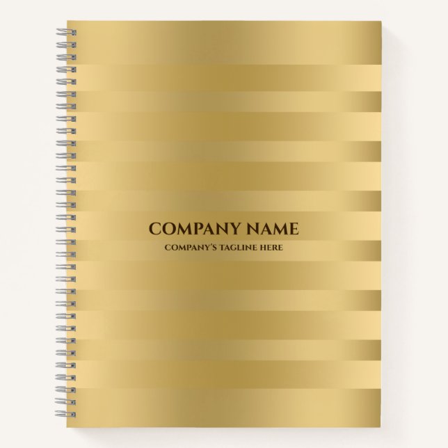 Streifen-Muster Notizbuch (Vorderseite)
