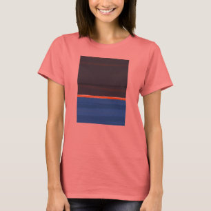 Streifen Orange T-Shirt