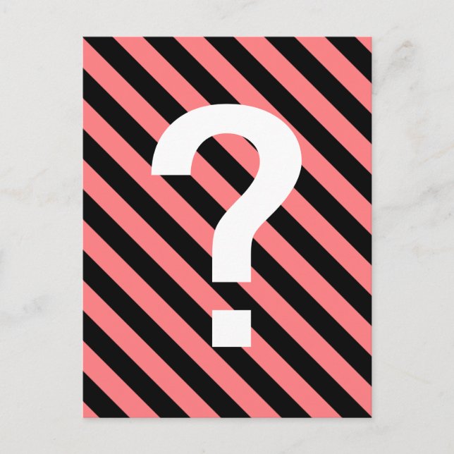 Streifen Postkarte (Vorderseite)