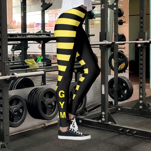 Streifen schwarz und gelb leggings (Von Creator hochgeladen)