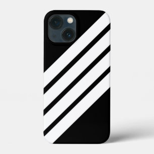 Streifen schwarz und weiß Case-Mate iPhone hülle
