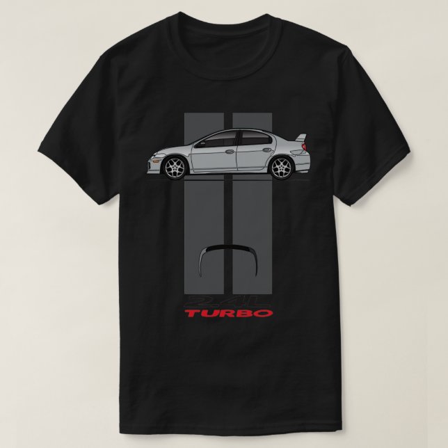Streifen Silver T-Shirt (Design vorne)