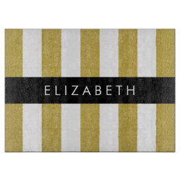 Streifen, Streifen, Linien, Ihr Name Schneidebrett