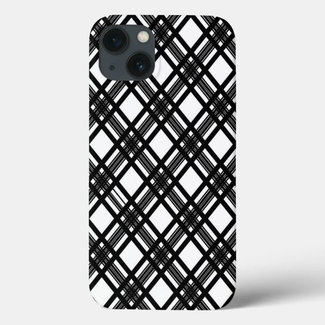 Streifen Textur Case-Mate iPhone Hülle (Rückseite)