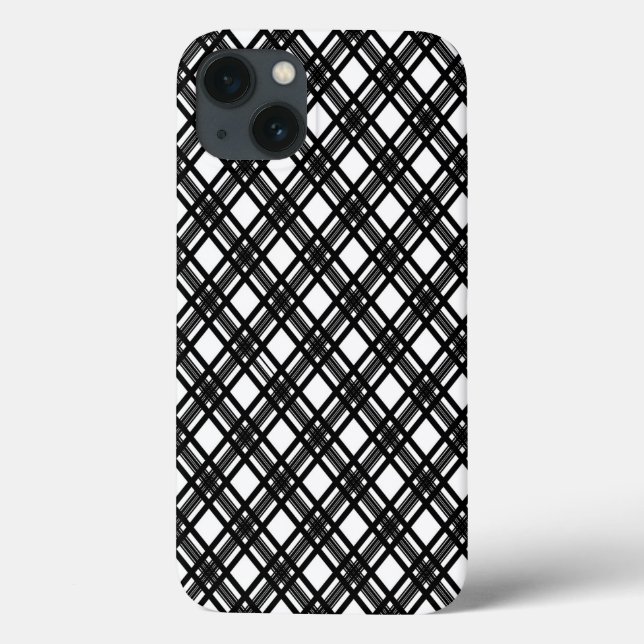 Streifen Textur Case-Mate iPhone Hülle (Rückseite)